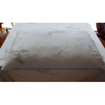 Shredded Memory Foam with Removable Bamboo Fiber Cover Pillow -Queen